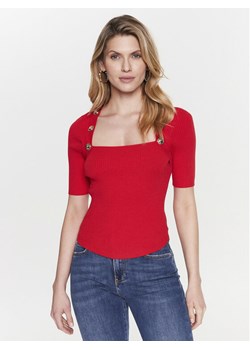 Pinko Sweter Attinio 100419 A0LD Czerwony Slim Fit ze sklepu MODIVO w kategorii Swetry damskie - zdjęcie 183985964