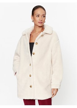 Guess Płaszcz przejściowy W3BL88 WF8R2 Écru Regular Fit ze sklepu MODIVO w kategorii Płaszcze damskie - zdjęcie 183985971