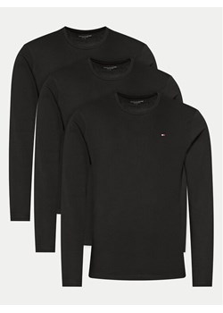 Tommy Hilfiger Komplet 3 longsleeve UM0UM03378 Czarny Regular Fit ze sklepu MODIVO w kategorii T-shirty męskie - zdjęcie 183986093