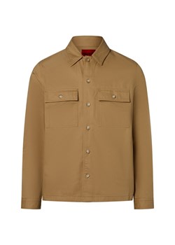HUGO Męska koszula casual - Epoido Mężczyźni Regular Fit Bawełna beżowy jednolity - id: 764921-0001-09900 - marki Hugo Boss - 183990472 HUGO Męska koszula casual - Epoido Mężczyźni Regular Fit Bawełna beżowy jednolity ze sklepu vangraaf w kategorii Koszule męskie - zdjęcie 183990472