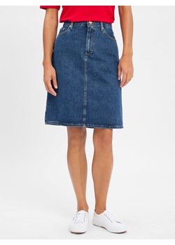 Tommy Hilfiger Dżinsowa spódnica damska - Dee Kobiety Bawełna medium stone jednolity - id: 761934-0001-00340 - marki Tommy Hilfiger - 183990480 Tommy Hilfiger Dżinsowa spódnica damska - Dee Kobiety Bawełna medium stone jednolity ze sklepu vangraaf w kategorii Spódnice - zdjęcie 183990480