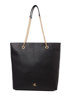 Calvin Klein Damski shopper Kobiety Sztuczna skóra czarny jednolity - id: 763068-0002-00000 - marki Calvin Klein - 183990482 Calvin Klein Damski shopper Kobiety Sztuczna skóra czarny jednolity ze sklepu vangraaf w kategorii Torby Shopper bag - zdjęcie 183990482