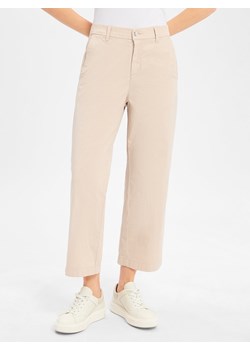 MAC Spodnie Kobiety Bawełna beżowy jednolity ze sklepu vangraaf w kategorii Spodnie damskie - zdjęcie 183990493
