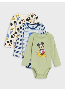 Sinsay - Body 3 pack Disney - zielony ze sklepu Sinsay w kategorii Odzież dla niemowląt - zdjęcie 183992702