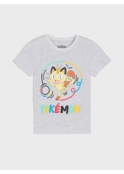 Sinsay - Koszulka Pokémon - szary ze sklepu Sinsay w kategorii Bluzki dziewczęce - zdjęcie 183992703