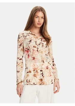 Guess Koszula W5YH0X WDW82 Beżowy Regular Fit ze sklepu MODIVO w kategorii Koszule damskie - zdjęcie 183992842