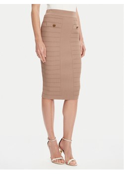Guess Spódnica W5YD66 Z0130 Brązowy Slim Fit ze sklepu MODIVO w kategorii Spódnice - zdjęcie 183992864
