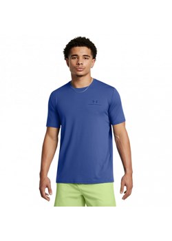 Męska koszulka treningowa Under Armour Vanish Energy SS - niebieska ze sklepu Sportstylestory.com w kategorii T-shirty męskie - zdjęcie 183993883