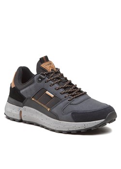 Sneakersy Wrangler Mounty Low WM22150A Granatowy ze sklepu eobuwie.pl w kategorii Buty sportowe męskie - zdjęcie 183995202