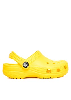 Klapki Crocs Classic Clog K 206991 Żółty ze sklepu eobuwie.pl w kategorii Klapki dziecięce - zdjęcie 183995221