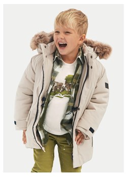 Mayoral Parka 4468 Beżowy Regular Fit ze sklepu MODIVO w kategorii Kurtki chłopięce - zdjęcie 183995784