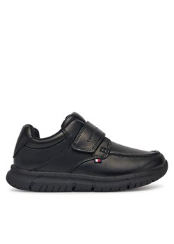 Tommy Hilfiger Półbuty Low Cut Velcro Shoe T3B4-33176-1355 M Czarny ze sklepu MODIVO w kategorii Buty sportowe dziecięce - zdjęcie 183995831