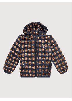 Guess Kurtka przejściowa H1YT03 WB310 Granatowy Regular Fit ze sklepu MODIVO w kategorii Kurtki chłopięce - zdjęcie 183995864