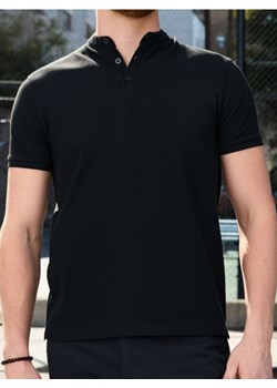 Sinsay - Koszulka polo - czarny ze sklepu Sinsay w kategorii T-shirty męskie - zdjęcie 183998114