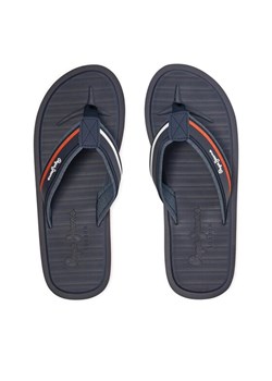 Japonki Pepe Jeans West Basic PMS70156 Granatowy ze sklepu eobuwie.pl w kategorii Klapki męskie - zdjęcie 183998402