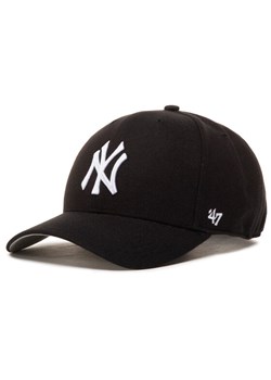 Czapka z daszkiem 47 Brand New York Yankees Cold Zone '47 B-CLZOE17WBP-BK Czarny ze sklepu eobuwie.pl w kategorii Czapki z daszkiem męskie - zdjęcie 183998500