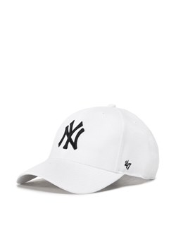 Czapka z daszkiem 47 Brand Mlb New York Yankees B-MVPSP17WBP-WH Biały ze sklepu eobuwie.pl w kategorii Czapki z daszkiem męskie - zdjęcie 183998562