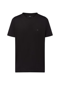 Fynch-Hatton Koszulka męska Mężczyźni Bawełna czarny jednolity ze sklepu vangraaf w kategorii T-shirty męskie - zdjęcie 184000264