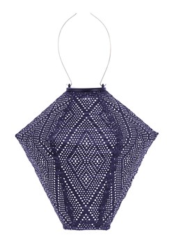 Lumiz Lampion solarny LED "Ikat Diamond" w kolorze fioletowym - wys. 28 x Ø 28 cm - id: 17178744 - marki Lumiz - 184001331 Lumiz Lampion solarny LED "Ikat Diamond" w kolorze fioletowym - wys. 28 x Ø 28 cm ze sklepu Limango Polska w kategorii Oświetlenie - zdjęcie 184001331