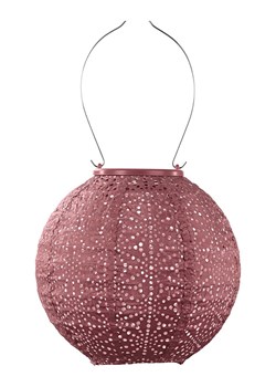 Lumiz Lampion solarny LED "Sashiko Rond" w kolorze miedzianym - Ø 20 cm - id: 17178771 - marki Lumiz - 184001354 Lumiz Lampion solarny LED "Sashiko Rond" w kolorze miedzianym - Ø 20 cm ze sklepu Limango Polska w kategorii Oświetlenie - zdjęcie 184001354