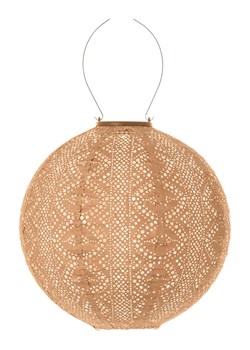 Lumiz Lampion solarny LED "Lace Rond" w kolorze brzoskwiniowym - Ø 30 cm - id: 17178783 - marki Lumiz - 184001364 Lumiz Lampion solarny LED "Lace Rond" w kolorze brzoskwiniowym - Ø 30 cm ze sklepu Limango Polska w kategorii Oświetlenie - zdjęcie 184001364