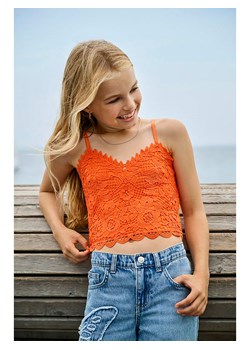 KIDS ONLY Top &quot;Honey&quot; w kolorze pomarańczowym ze sklepu Limango Polska w kategorii Bluzki dziewczęce - zdjęcie 184001463