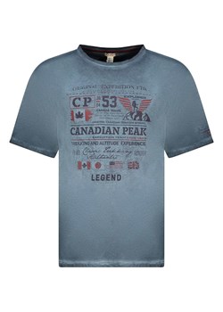 Canadian Peak Koszulka &quot;Jorickeak&quot; w kolorze granatowym ze sklepu Limango Polska w kategorii T-shirty męskie - zdjęcie 184001560