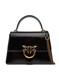 Torebka PINKO Love One Top Handle Classic Light PE 25 PLTT 100066 A1UV Czarny ze sklepu eobuwie.pl w kategorii Torebki damskie - zdjęcie 184002422