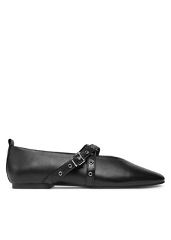Baleriny Tommy Jeans EN0EN02868 Czarny ze sklepu eobuwie.pl w kategorii Balerinki - zdjęcie 184002424