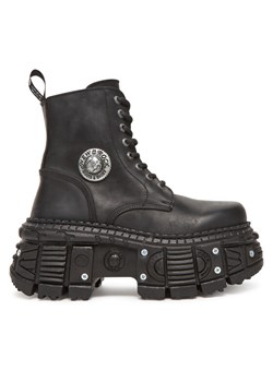 Botki NEW ROCK M-OVERZTANK001-C1 Czarny ze sklepu eobuwie.pl w kategorii Botki - zdjęcie 184002503