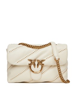 PINKO Torebka Love Puff Classic Cl PE 25 PLTT 100038 A26T Écru ze sklepu MODIVO w kategorii Kopertówki - zdjęcie 184003134