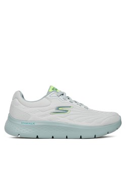 Skechers Sneakersy Go Walk Flex-Brendon 216687/WGY Biały ze sklepu MODIVO w kategorii Buty sportowe męskie - zdjęcie 184003204