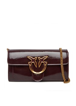 PINKO Torebka Love One Wallet C PE25 PLTT 100062 A1UV Bordowy ze sklepu MODIVO w kategorii Kopertówki - zdjęcie 184003251