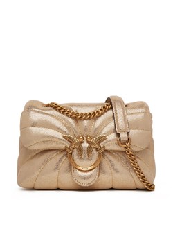 PINKO Torebka Love Puff Mini Cl PE 25 PLTT 100039 A27F Złoty ze sklepu MODIVO w kategorii Kopertówki - zdjęcie 184003283