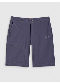 Damskie spodenki trekkingowe 4F 4FWSS25TFSHF0954 - granatowe ze sklepu Sportstylestory.com w kategorii Szorty - zdjęcie 184004573