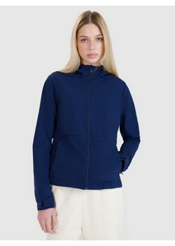 Damski softshell 4F 4FWSS25TSOFF320 - granatowy ze sklepu Sportstylestory.com w kategorii Kurtki damskie - zdjęcie 184005230
