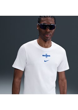 Męski T-shirt piłkarski Nike Anglia - Biel ze sklepu Nike poland w kategorii T-shirty męskie - zdjęcie 184006972