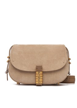 PINKO Torebka Saddle Mini PE PLTT 103831 A29N Beżowy ze sklepu MODIVO w kategorii Listonoszki - zdjęcie 184007930