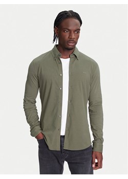BOSS Koszula Myjersey 50543089 Zielony Slim Fit ze sklepu MODIVO w kategorii Koszule męskie - zdjęcie 184007970