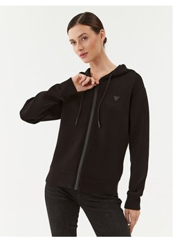 Guess Bluza V3RQ11 K7UW2 Czarny Regular Fit ze sklepu MODIVO w kategorii Bluzy damskie - zdjęcie 184007991