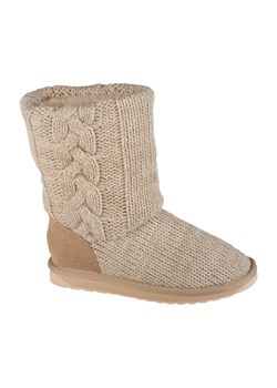 Buty, kapcie Emu Australia Bartle W13142-MACA beżowy ze sklepu ButyModne.pl w kategorii Kapcie damskie - zdjęcie 184008522
