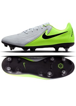 Buty piłkarskie Nike Phantom Gtx Ii Academy SG-Pro Ac FJ2549-003 zielone ze sklepu ButyModne.pl w kategorii Buty sportowe męskie - zdjęcie 184008583