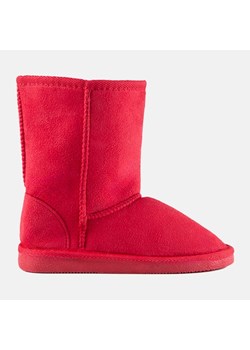 Mukluki czerwone zimowe buty dziecięce ze sklepu ButyModne.pl w kategorii Buty zimowe dziecięce - zdjęcie 184008632