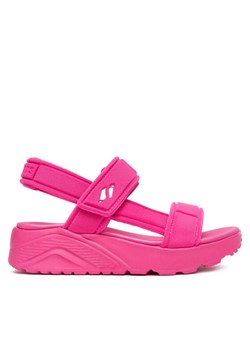 Sandały Skechers Uno Lite Sandal-Sunny Stand 310372L/HTPK Różowy ze sklepu eobuwie.pl w kategorii Sandały dziecięce - zdjęcie 184009574