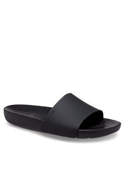 Klapki Crocs Splash Slide W 208361 Czarny ze sklepu eobuwie.pl w kategorii Klapki damskie - zdjęcie 184009591