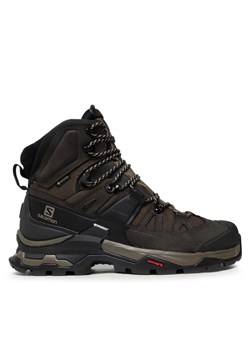 Trekkingi Salomon Quest 4 Gtx GORE-TEX 412925 27 V0 Zielony ze sklepu eobuwie.pl w kategorii Buty trekkingowe męskie - zdjęcie 184009594