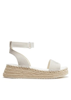 Espadryle Calvin Klein Jeans Sporty Wedge Rope Su Con YW0YW00977 Écru ze sklepu eobuwie.pl w kategorii Sandały damskie - zdjęcie 184009612