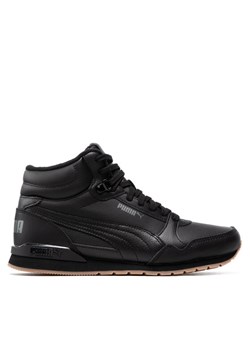 Sneakersy Puma St Runner V3 Mid L 387638 06 Czarny ze sklepu eobuwie.pl w kategorii Buty sportowe męskie - zdjęcie 184009621