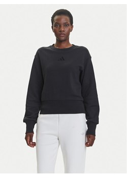adidas Bluza ALL SZN French Terry JJ1259 Czarny Regular Fit ze sklepu MODIVO w kategorii Bluzy damskie - zdjęcie 184009931