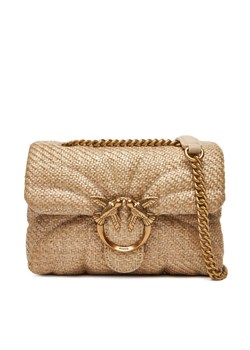 PINKO Torebka Love Puff Mini PE 25 PLTT 100039 A2C8 Beżowy ze sklepu MODIVO w kategorii Torebki damskie - zdjęcie 184009940